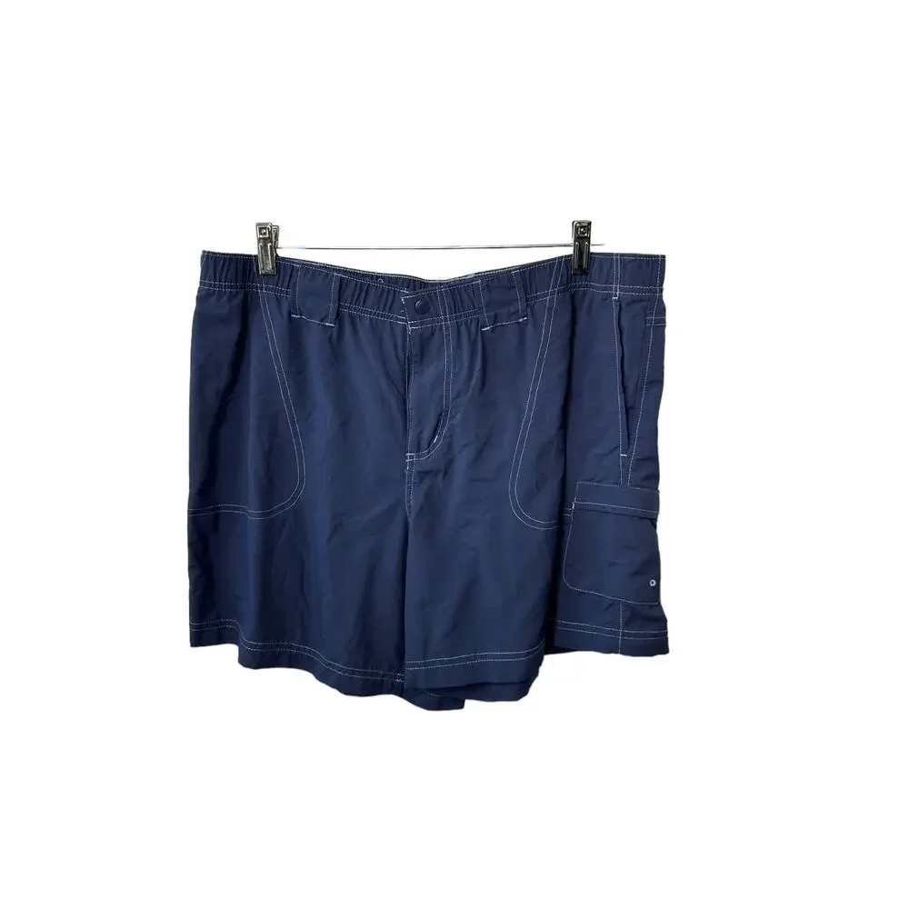 Columbia Blue Swim Trunks Shorts Men's Size XL - No Liner